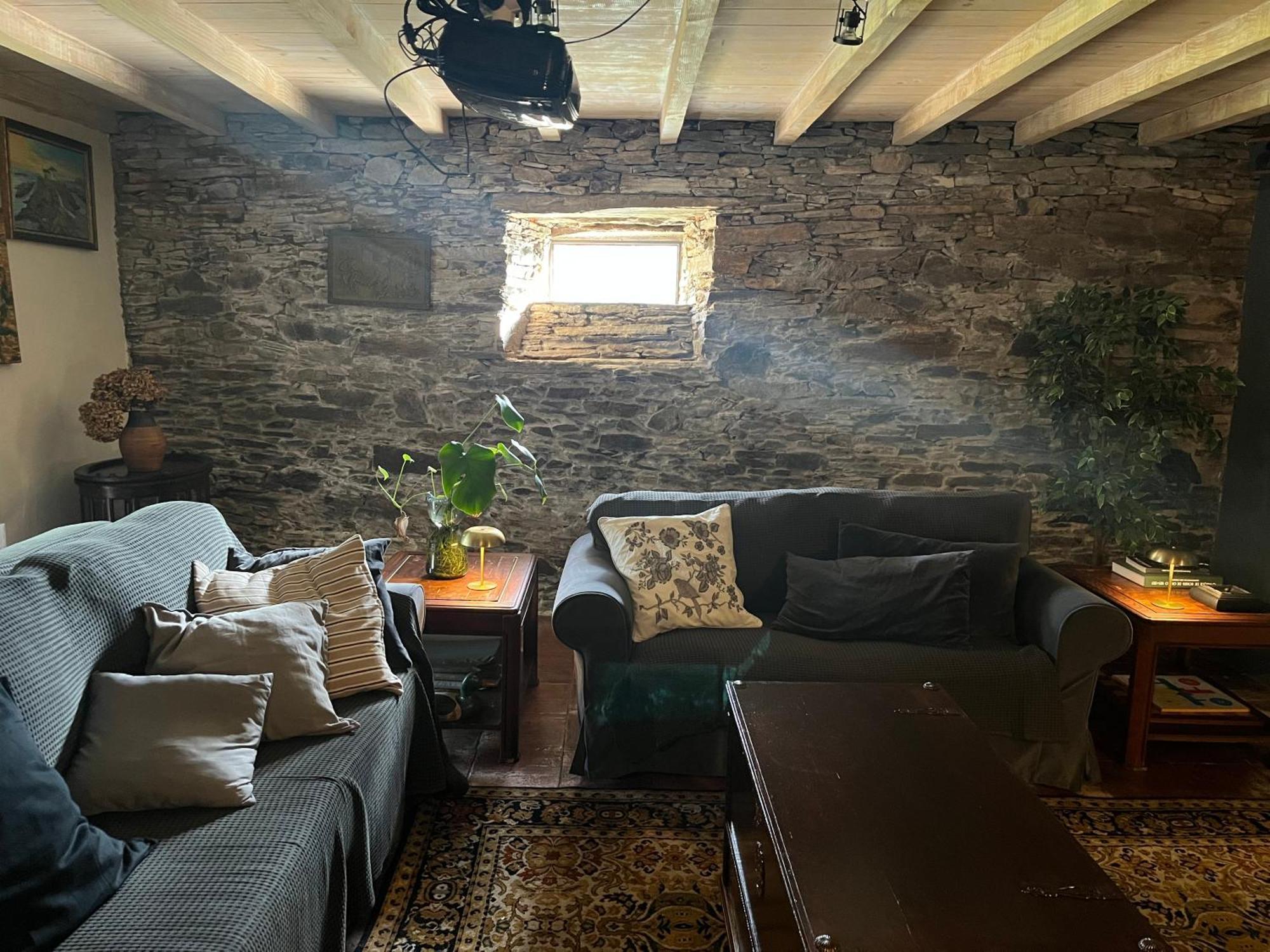 Casa Rural con precioso jardín cerca de la playa en Valdoviño Exterior foto