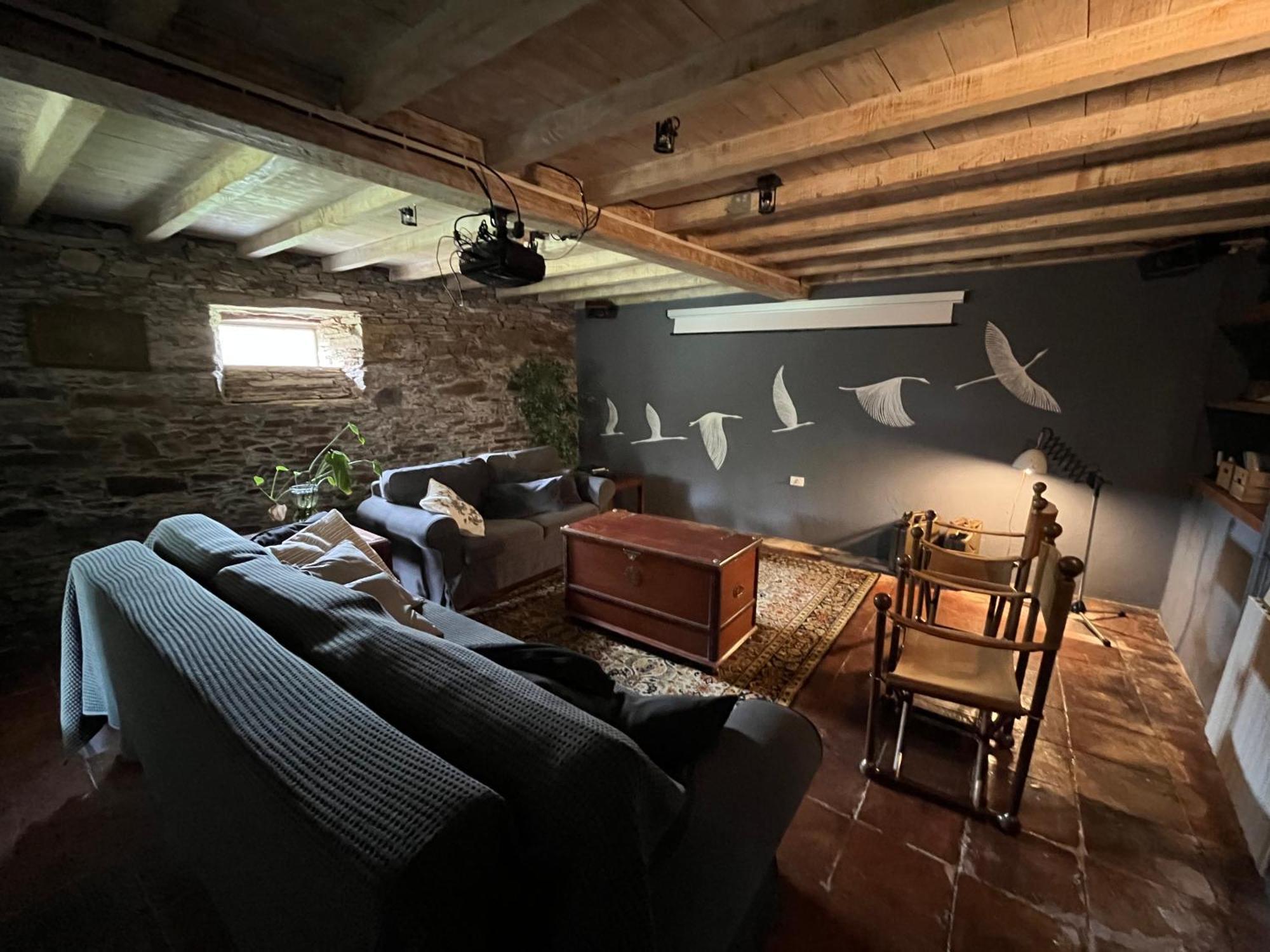 Casa Rural con precioso jardín cerca de la playa en Valdoviño Exterior foto